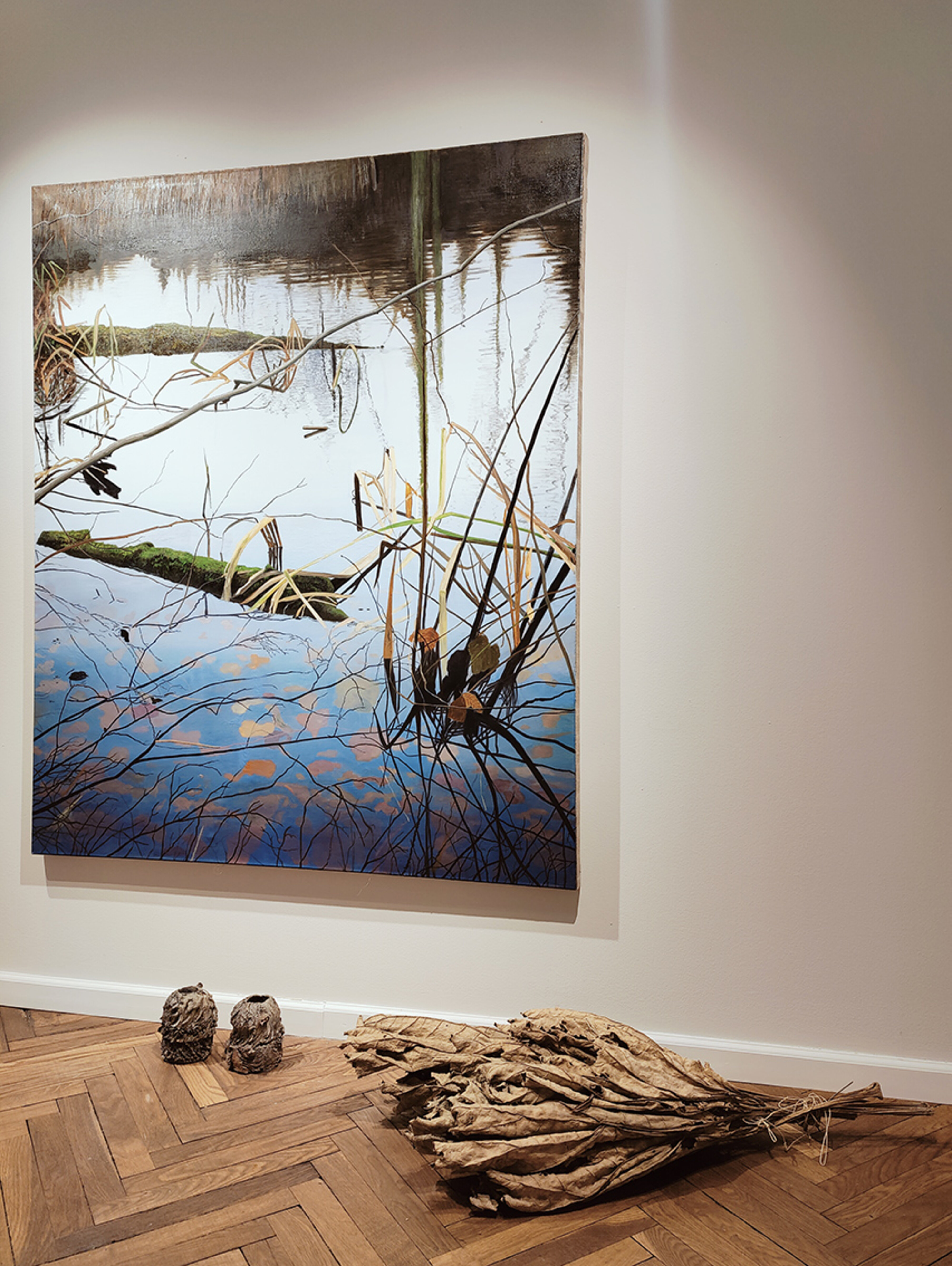 Oliemaleri og skulptur